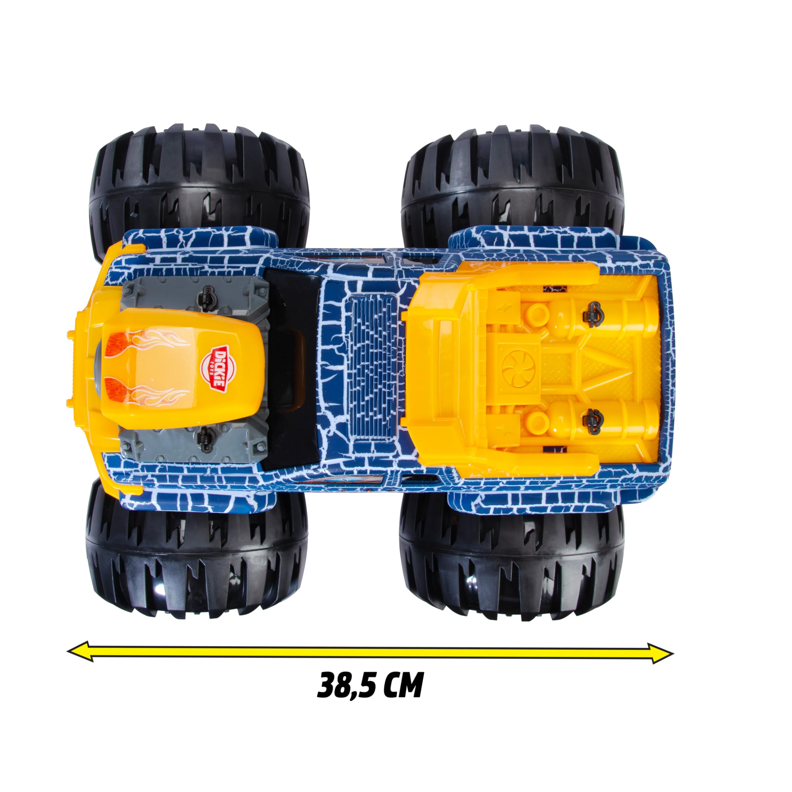 Dickie Monster Raptor Truck - Dino-Monstertruck mit Freilauf & Federung 203757007