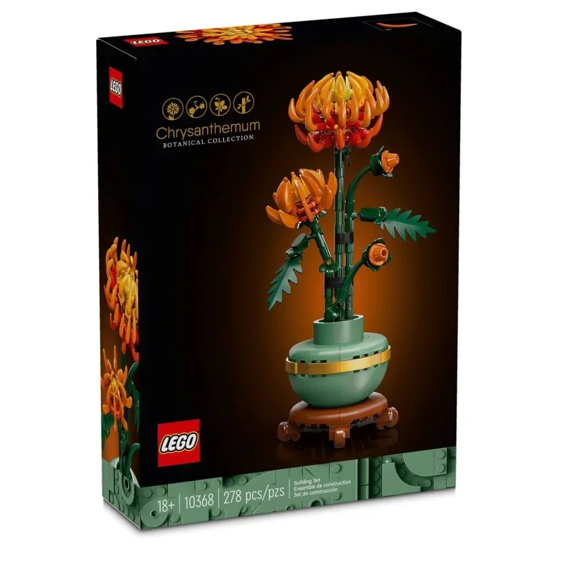 LEGO®, 10368, Botanical, Collection, -, Chrysantheme