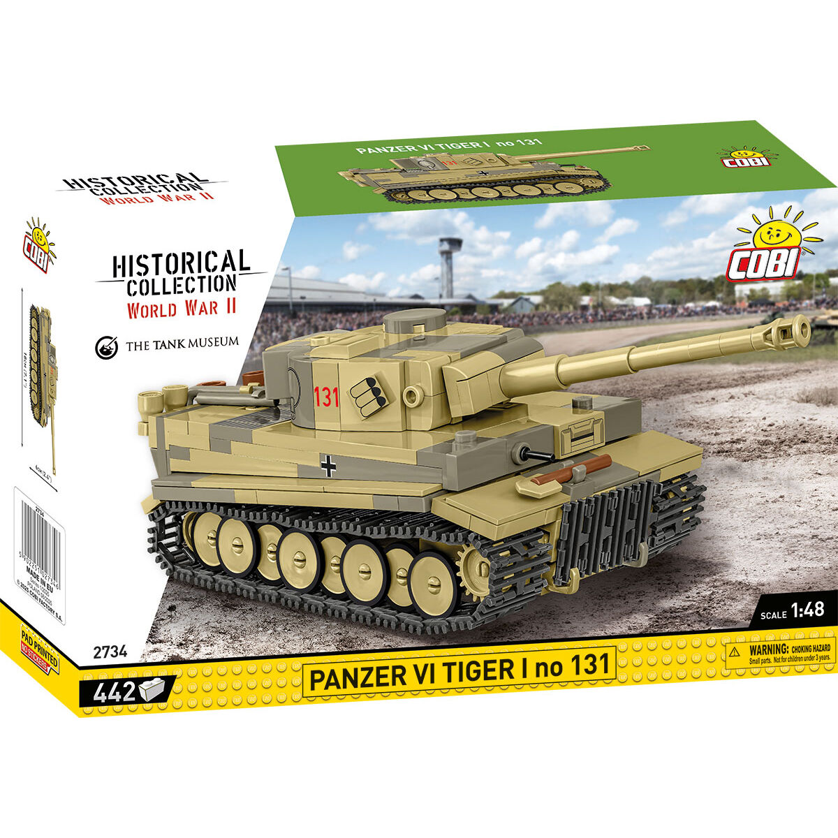 COBI 2734 - PANZER VI TIGER I NO 131, 1:48