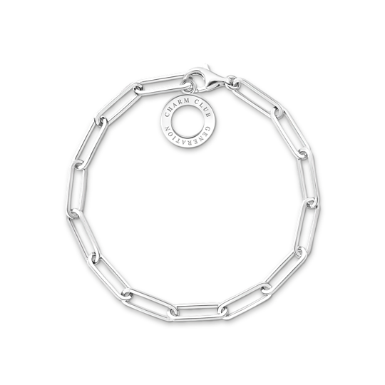 Thomas Sabo Armband Charm-Club Länge 19 Cm X0259-001-21 Thomas, Sabo, Armband, Charm-Club, Länge, 19, Cm, X0259-001-21, Zubehor, Armreif, Schmuck, Silber