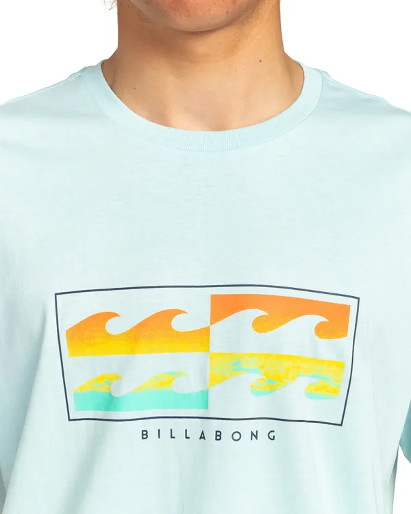 Billabong T-Shirt Herren Hellblau
