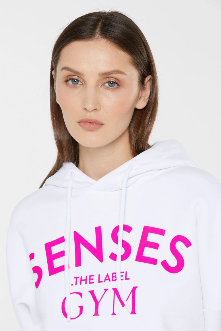SENSES 2509365733 Hoodie SE: RENITY mit Print, Damen, Weiß