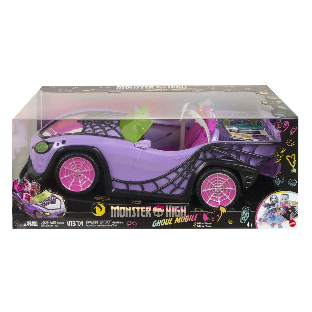 Monster_High_Vehicle, Sprach, Purpur, Leichtmetallrad, Auto, Rad