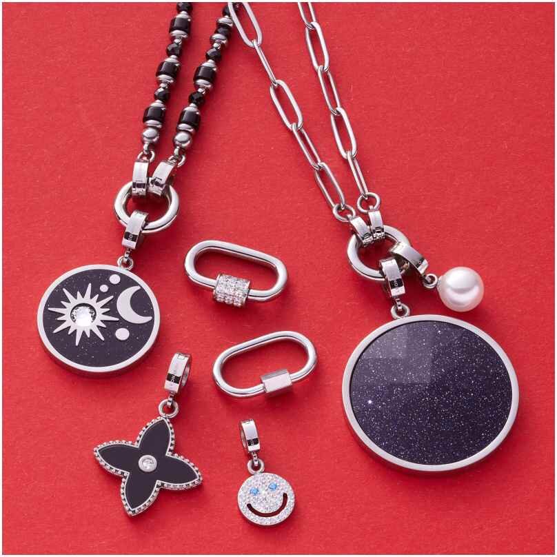 Leonardo 22219 Anhänger, Stellaris, Clip&Mix Zubehor, Schmuck, Halskette, Ohrring