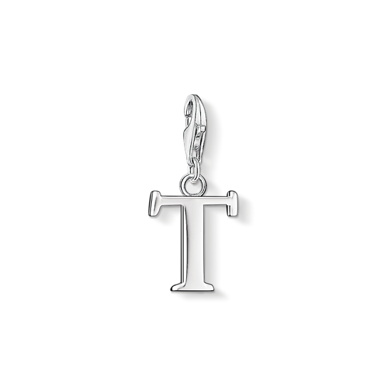 Thomas Sabo Anhänger Charm-Club Buchstabe T Silber Thomas, Sabo, Anhänger, Charm-Club, Buchstabe, T, Silber, Klinge, Dolch, Messer, Waffe, Schwert