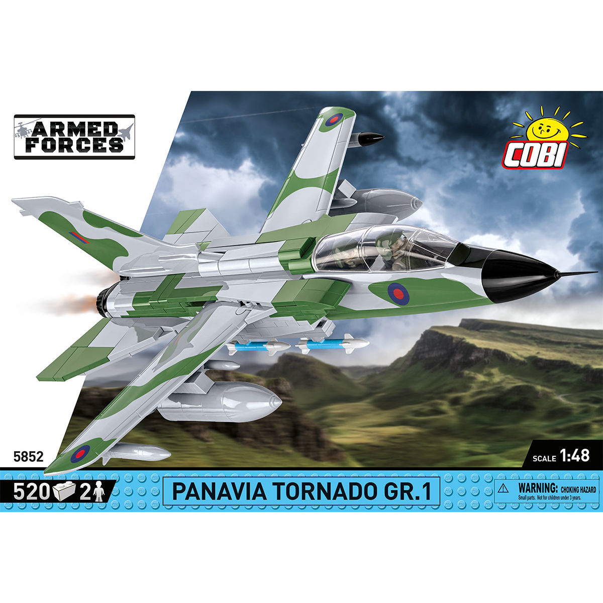 COBI 5852 - Panavia Tornado GR.1 SCALE 1:48 - Bild 3