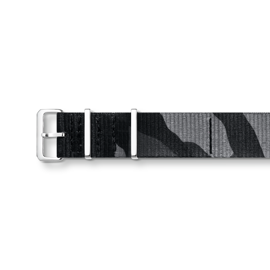 Thomas Sabo Uhren armband Schwarz Ts Nato Camo ZWA0309-276-30-20 Zubehor, Riemen, Gürtel