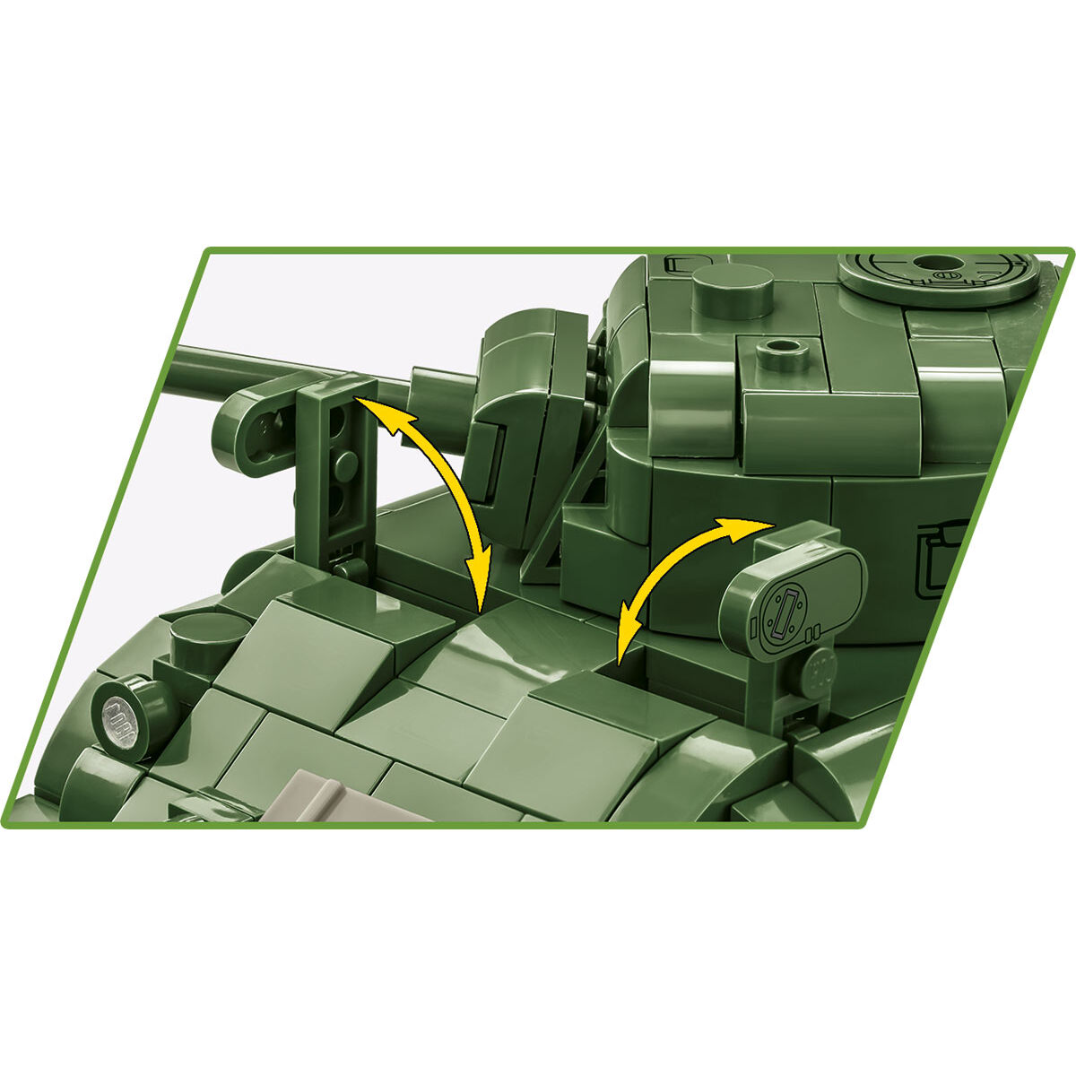 COBI 3126 - M4A1 Sherman Maßstabb 1:35) - Bild 11