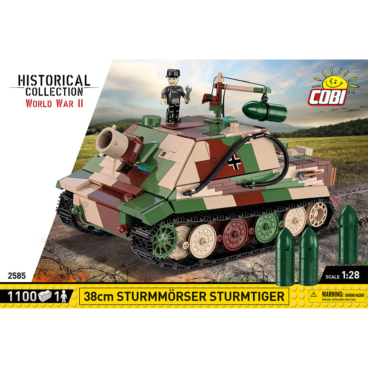 COBI 2585 - 38 CM Sturmmörser Sturmtiger - Bild 3