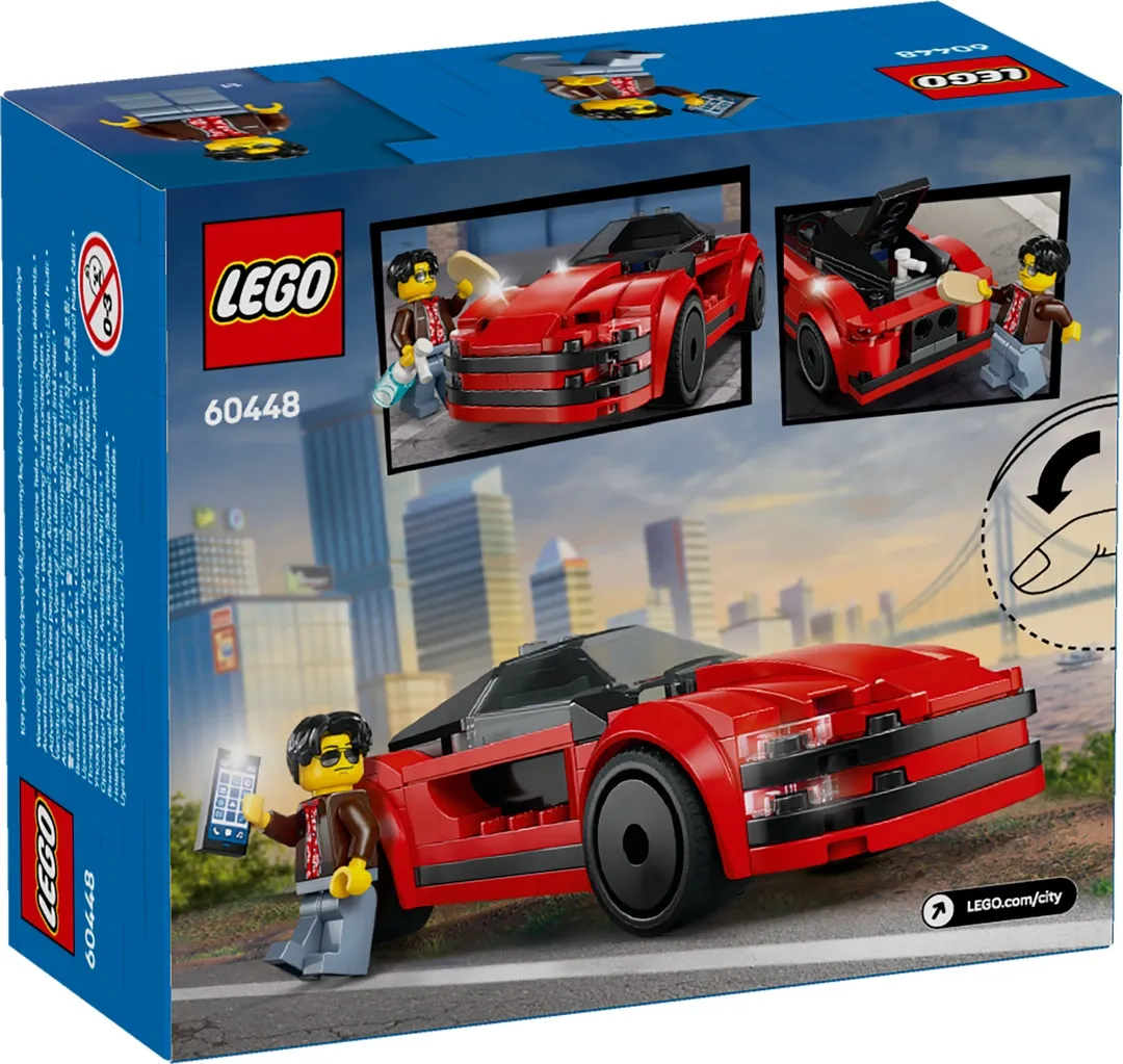 LEGO® City 60448 Roter Sportwagen LEGO® City 60448 Roter Sportwagen