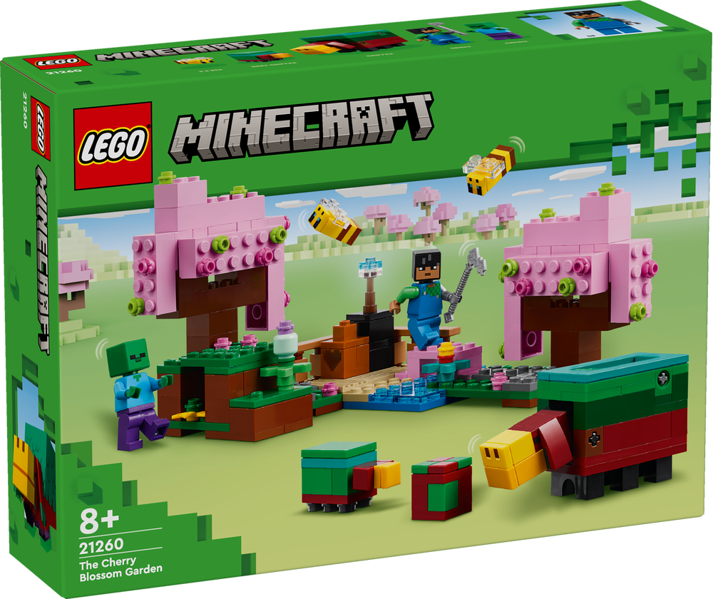 LEGO, 21260, Minecraft, Der, Kirschblütengarten, Person, Spielzeug