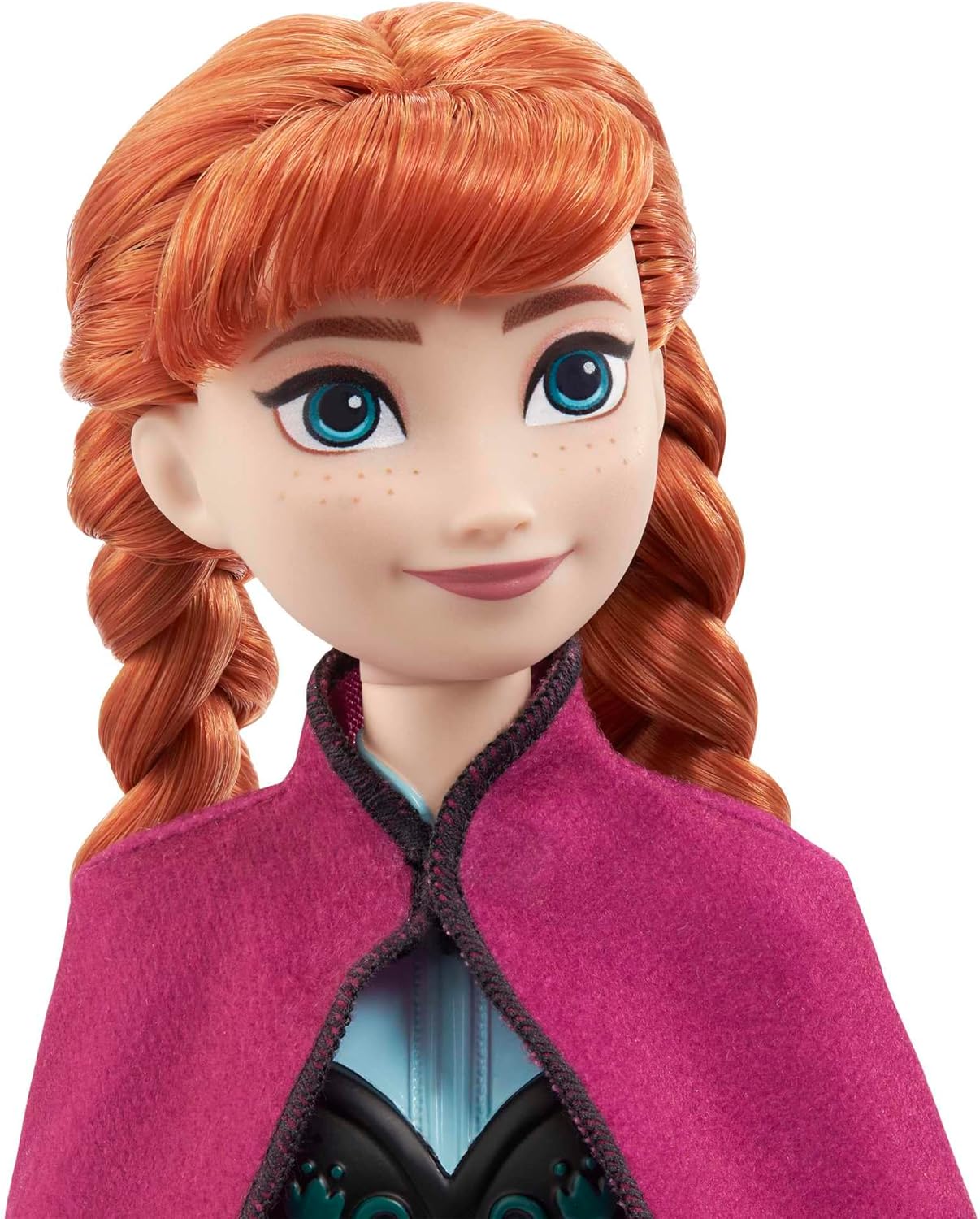 Die Eiskönigin Anna Modepuppe im Film 1 Outfit HLW49 Puppe, Spielzeug, Person, Gesicht, Kopf