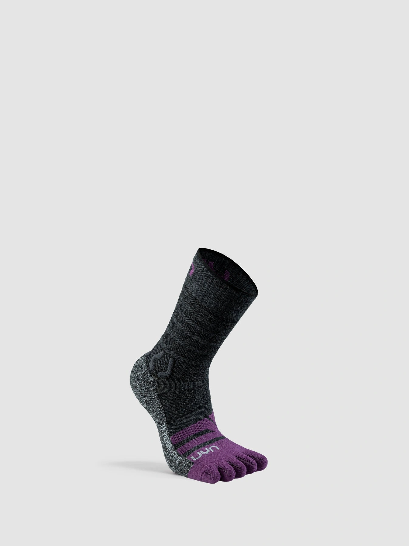 UYN Damen Trekkingsocken Five Merino S100323J009 - Anthrazit/Lila GR. 35/36