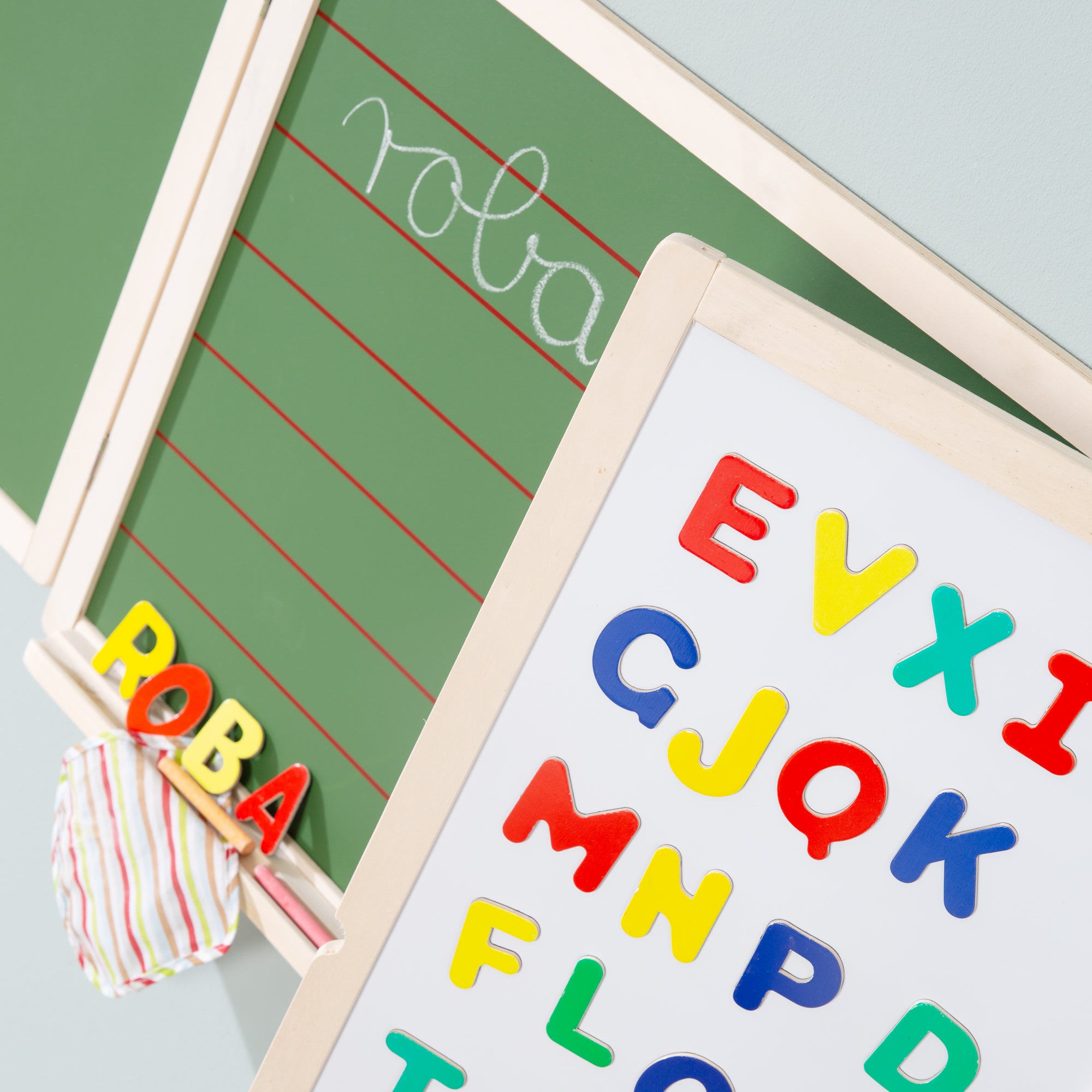 Roba 0695ZU Hängetafel Holz mit Zubehör natur lackiert – Tafeln - Produktbild 6