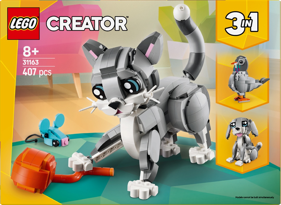 LEGO® Creator 31163 Graue Katze