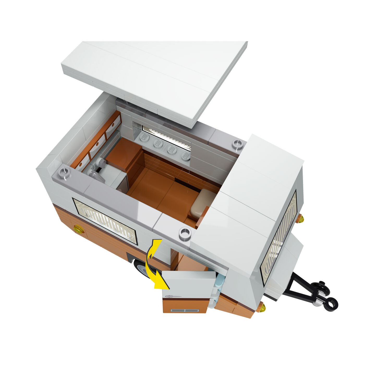 COBI 24643 - PASSAT B1 W/caravan - Bild 7