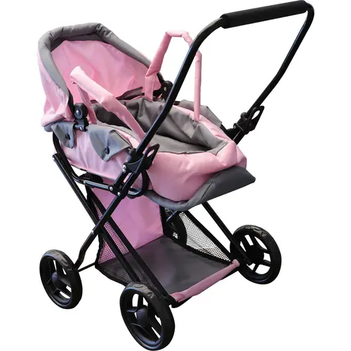 Amia Puppenwagen ''Rosy'' mit Ablagekorb Amia Puppenwagen ''Rosy'' mit Ablagekorb