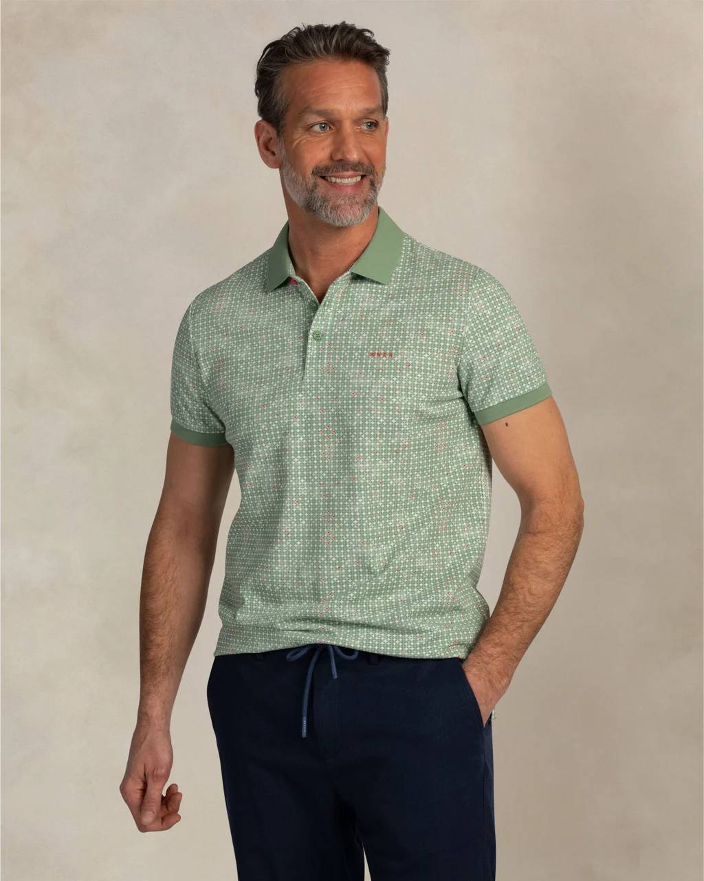 NZA 26CN103MG Poloshirt - Nebelgrün - Bild 4