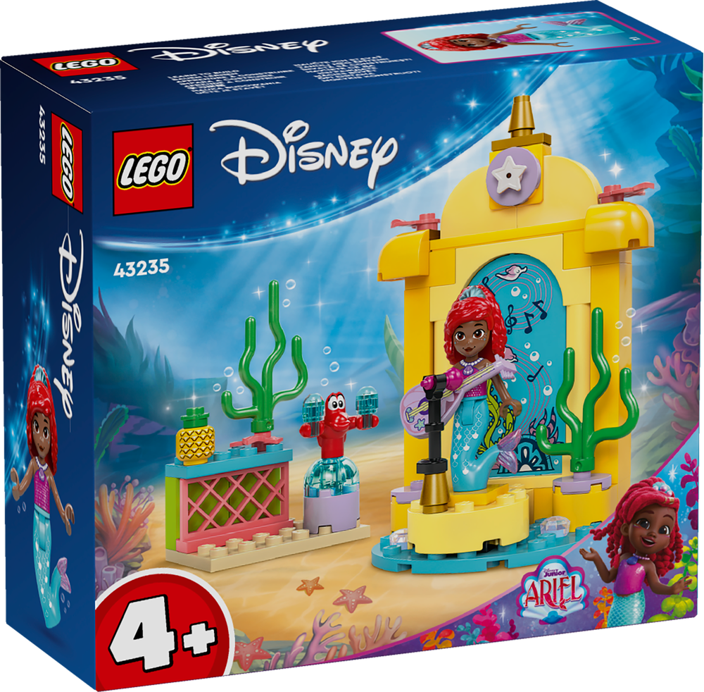 LEGO 43235 Disney Princess Arielles Musikbühne LEGO, 43235, Disney, Princess, Arielles, Musikbühne, Puppe, Spielzeug, Person, Gesicht, Kopf