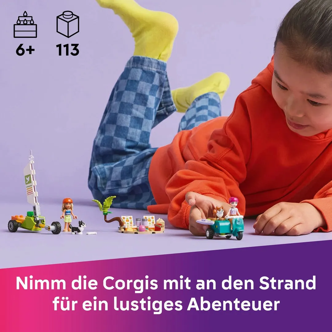 LEGO® Friends 42641 Strandabenteuer mit Hunden