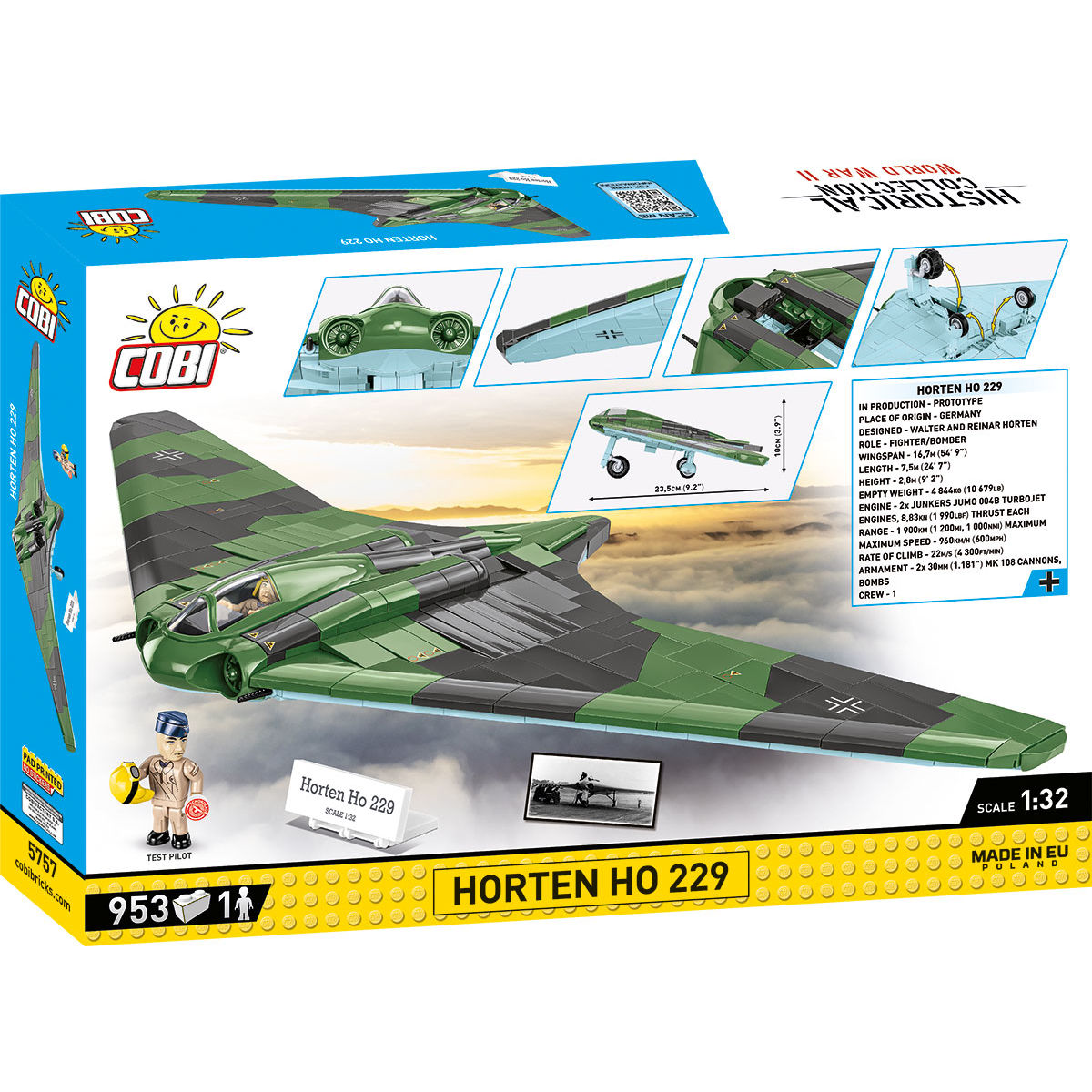 COBI 5757 - HORTEN HO 229 SCALE 1:32 - Bild 2