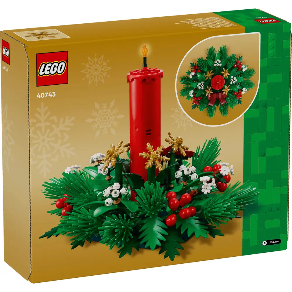 LEGO® Weihnachtsgesteck 40743 LEGO® Weihnachtsgesteck 40743