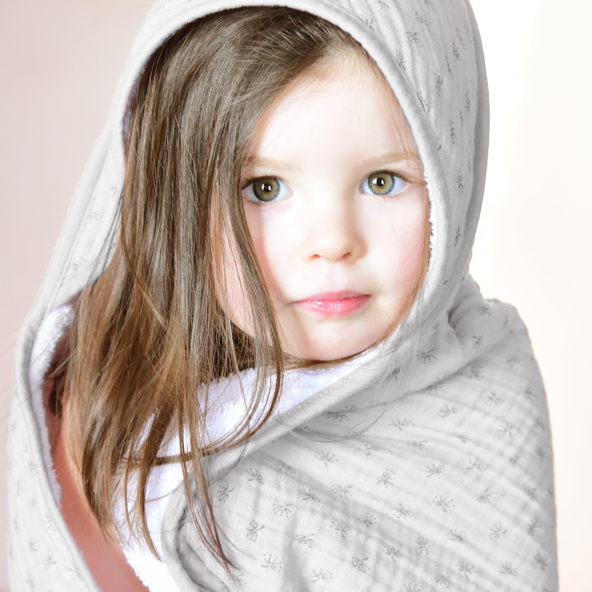 Roba 306120G227 Kapuzenhandtuch Lil Planet grau hellgrau – Heim Textilien - Produktbild 2