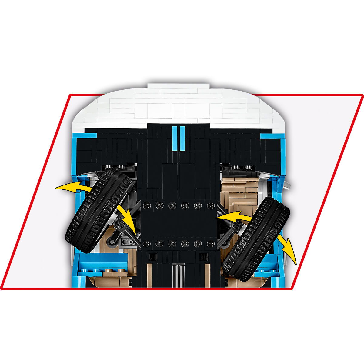 COBI 24362 - VW Transporter T2B BUS SCALE 1:12 - Bild 9