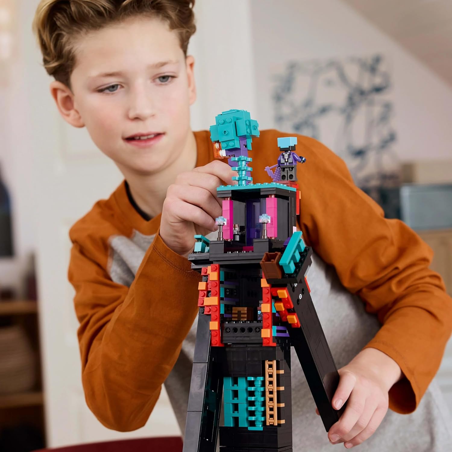 Spielzeug, Lego-Set, Junge, Kind, Person