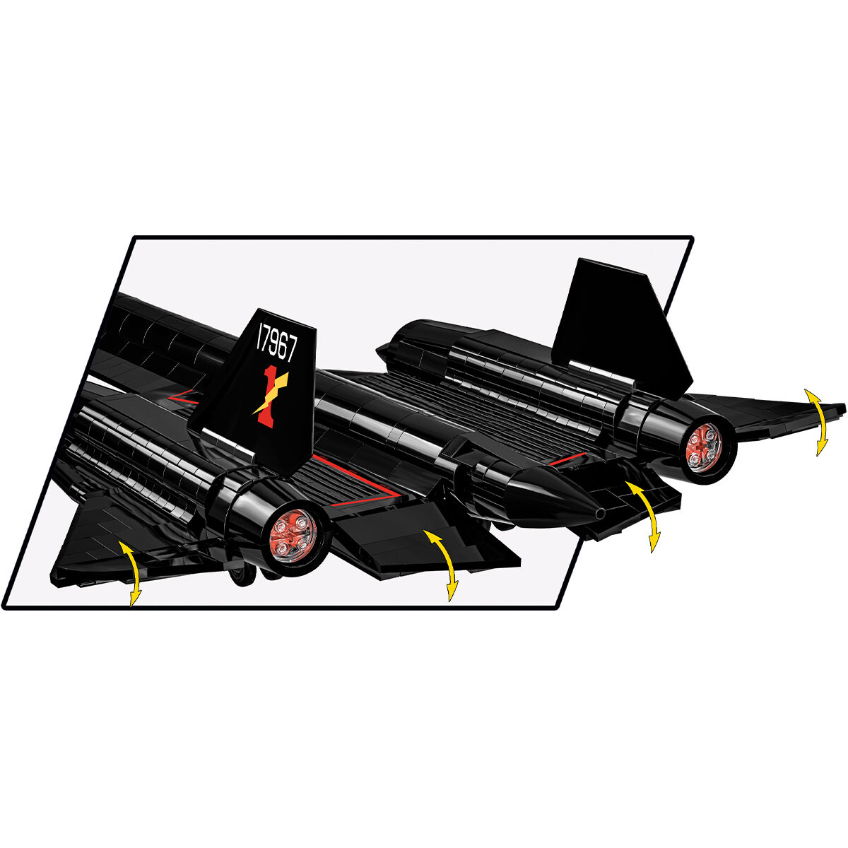 COBI 5891 - Lockheed SR-71 Blackbird - Bild 9