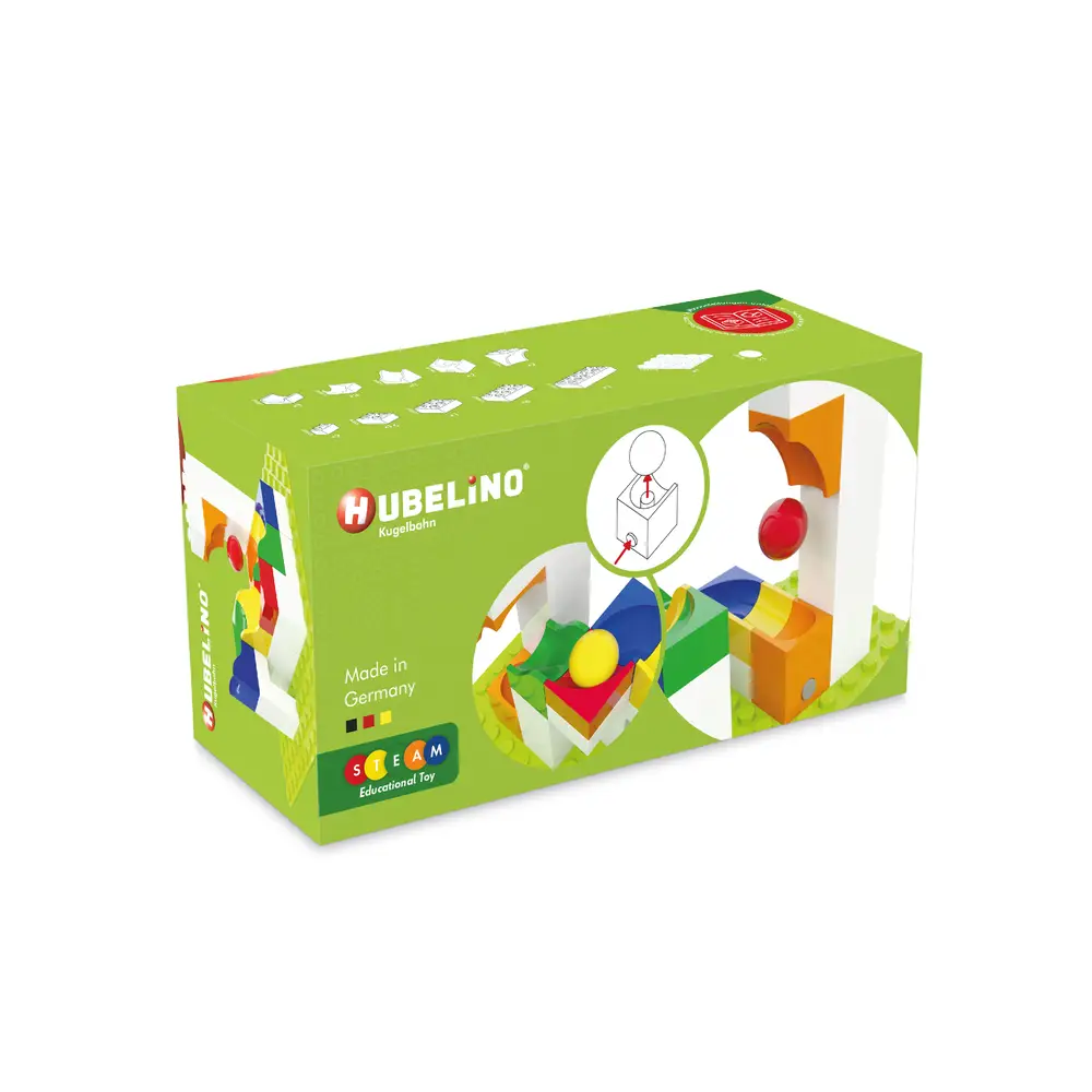 HUBELINO Kugelbahn Katapult Erweiterung (41-teilig)