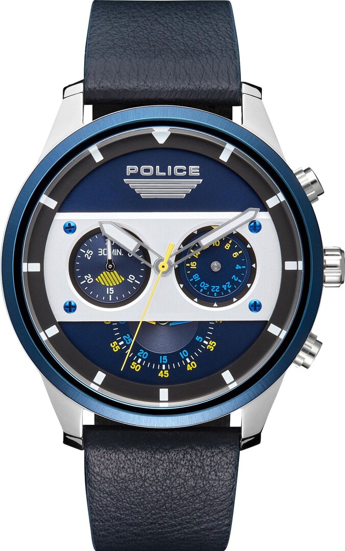POLICE PL15411JSTBL.03 Uhr Vesterbro Schwarz POLICE, PL15411JSTBL.03, Uhr, Vesterbro, Schwarz, Armbanduhr, Arm, Körperteil, Person