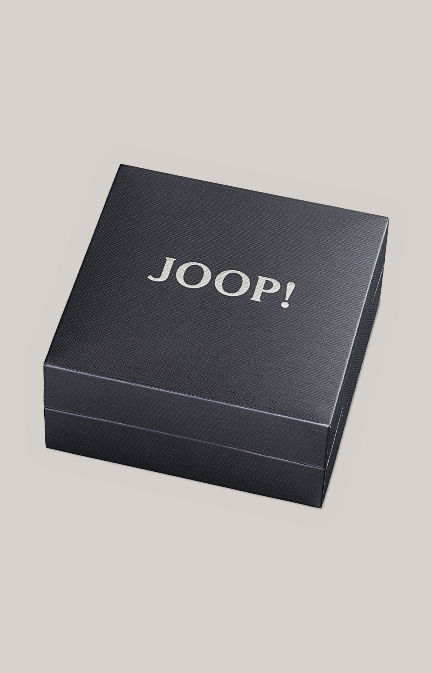 JOOP! Halskette - aus rhodiniertem 925 Sterling Silber, Anhänger mit Zirkonia, Ankerkette, 42+3 cm, Damen