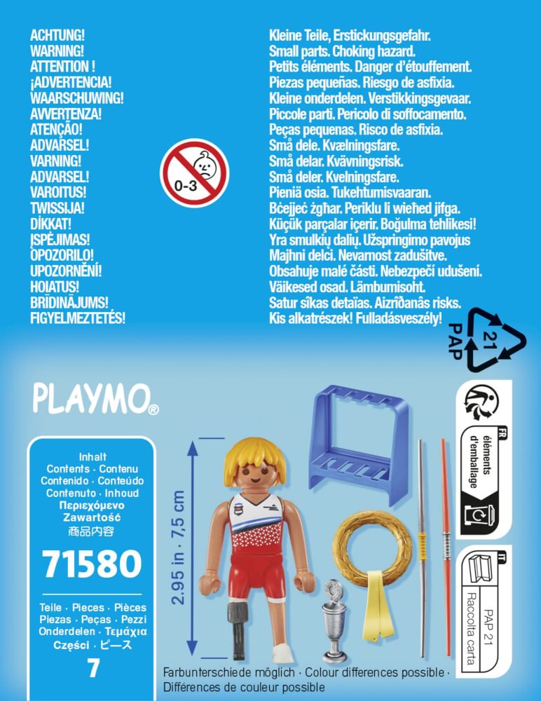 PLAYMOBIL 71580 Speerwerfer