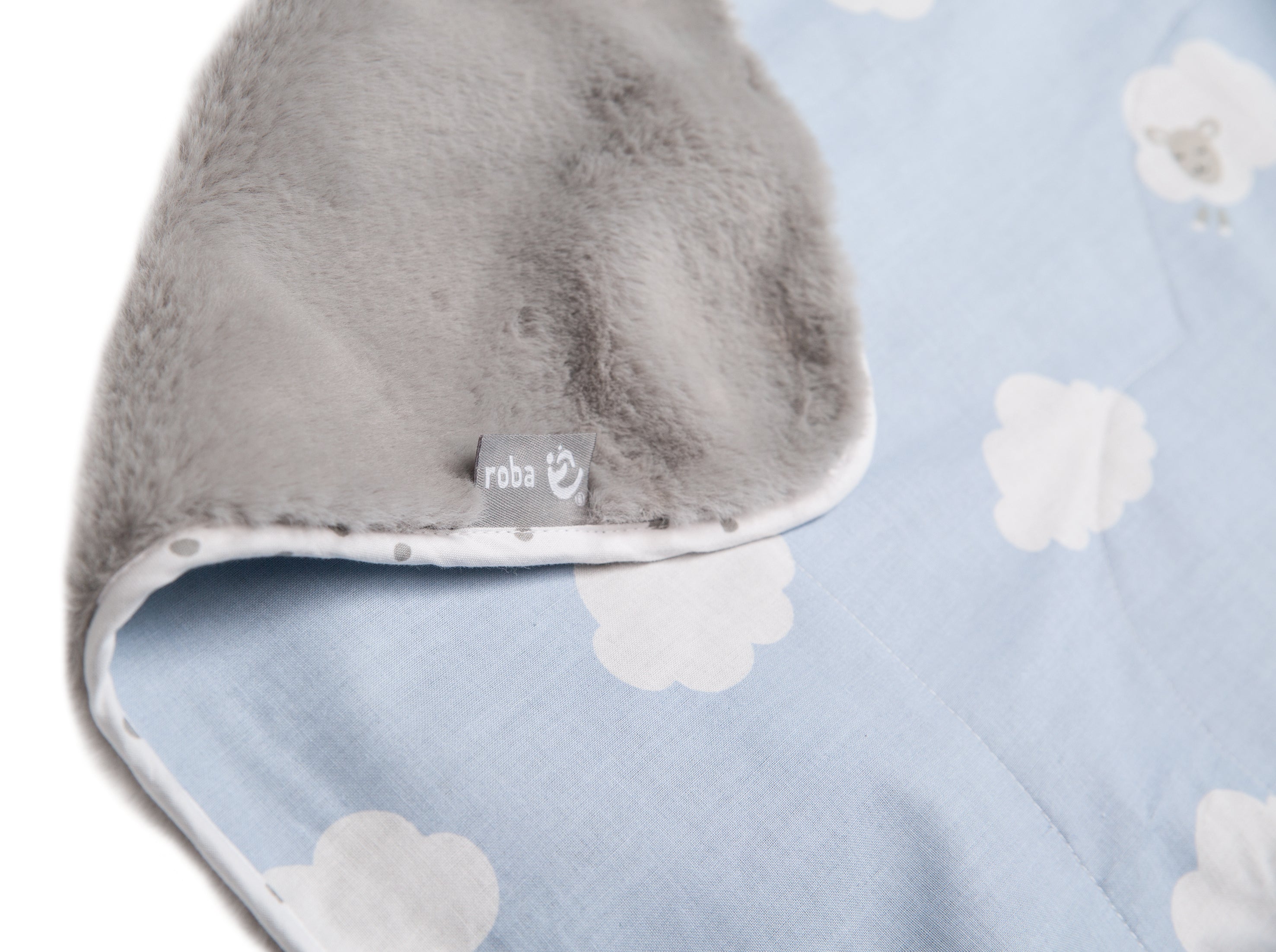 Roba 306100V203 Kuscheldecke Kleine Wolke blau – Heim Textilien - Produktbild 2