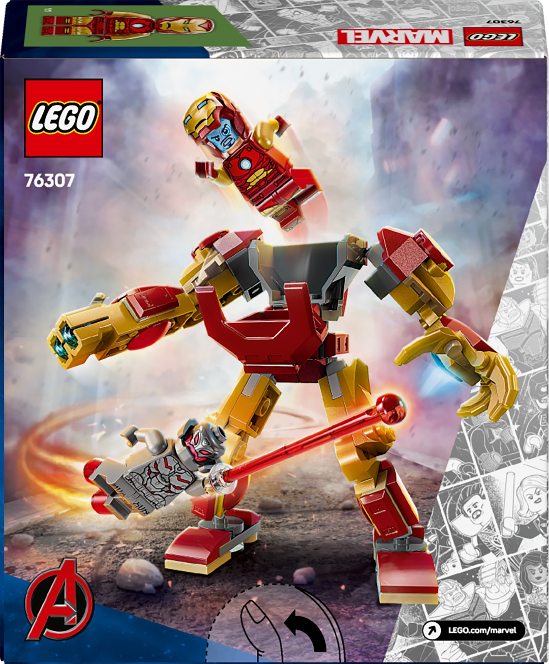LEGO® MARVEL Super Heroes™ 76307 Iron Man Mech vs. Ultron LEGO® MARVEL Super Heroes™ 76307 Iron Man Mech vs. Ultron