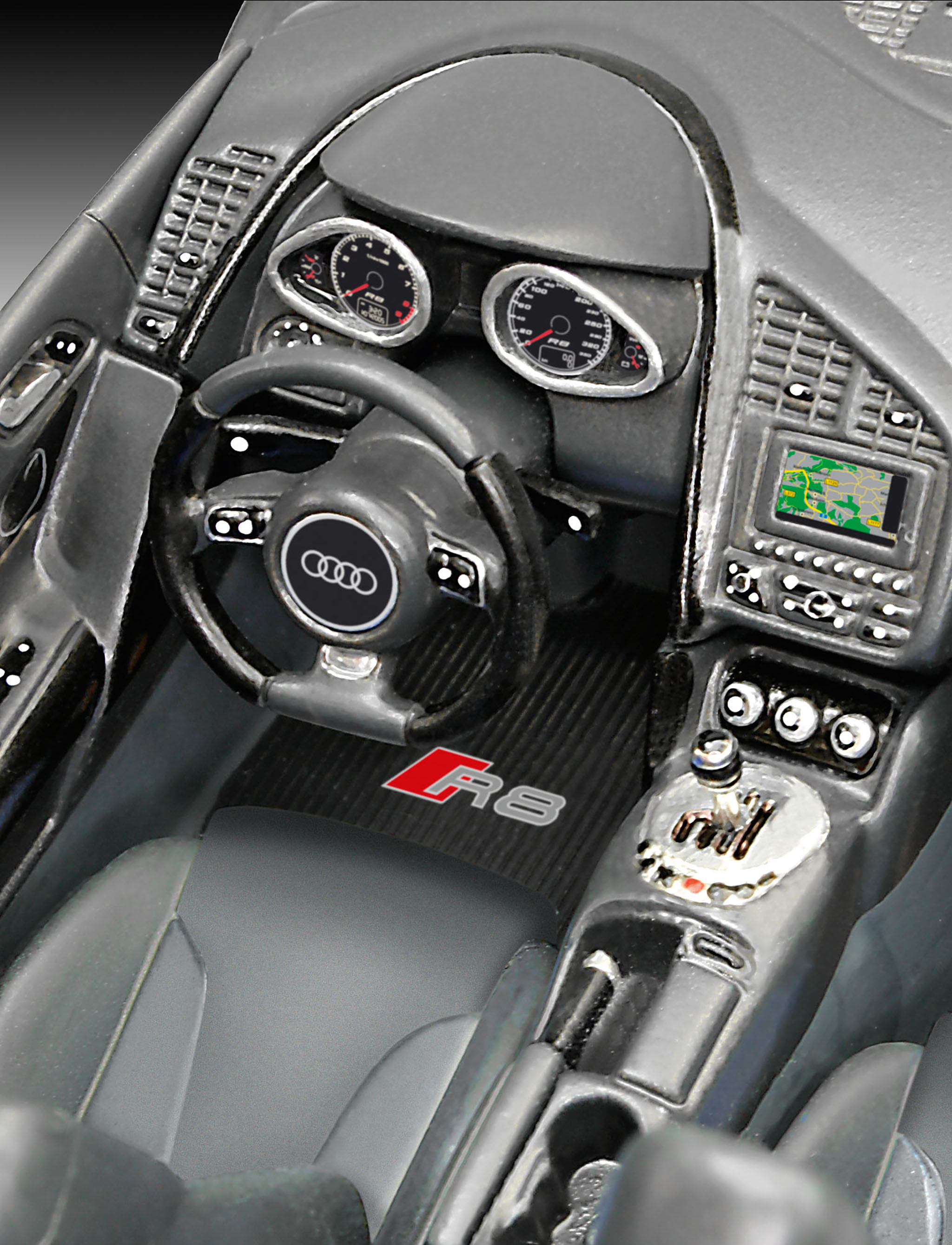 Revell 07057 Audi R8 Modellbausatz Auto, Transport, Fahrzeug