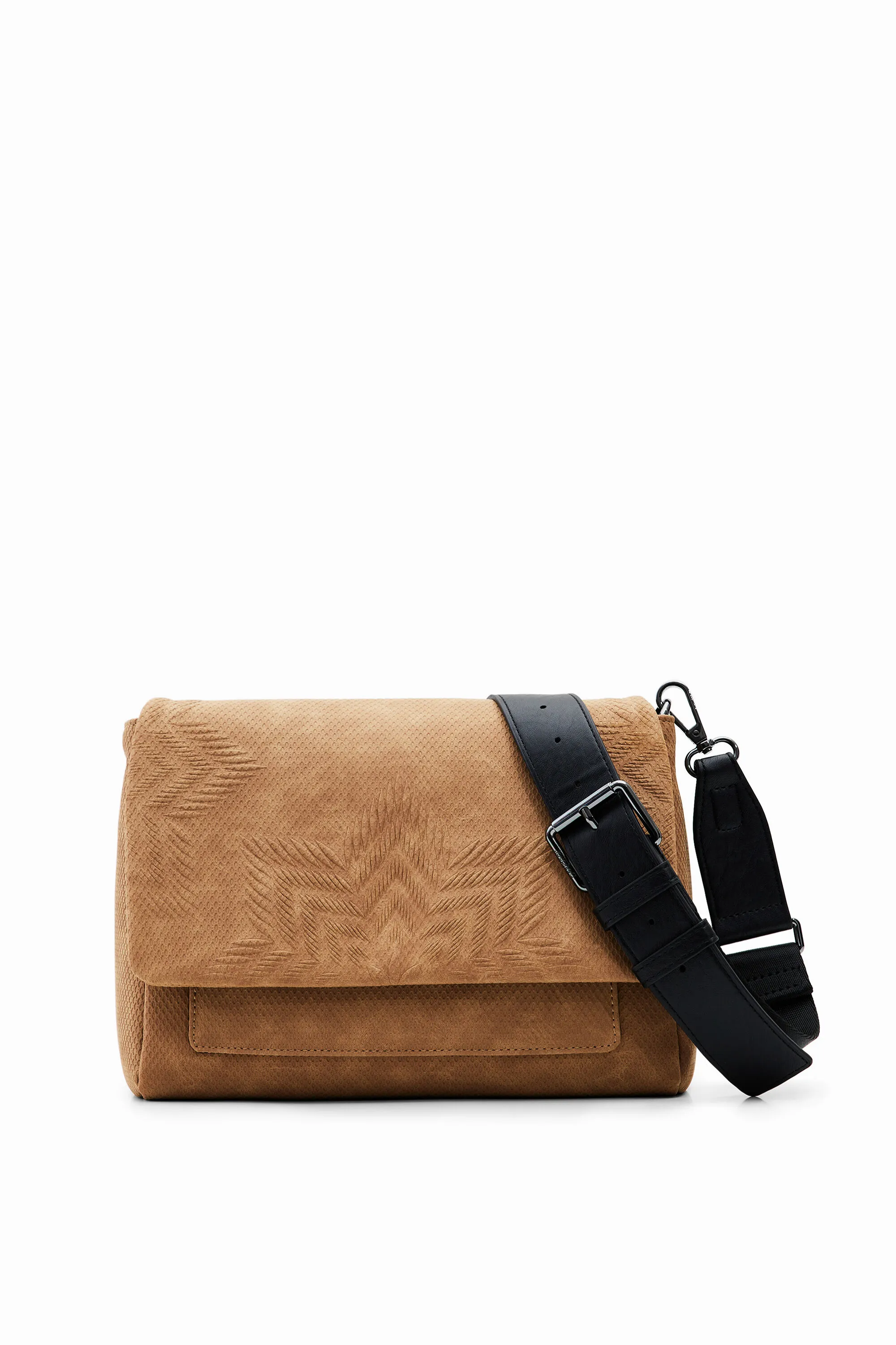 Desigual Damen Handtasche 22WAXP99 - Braun Kunstleder