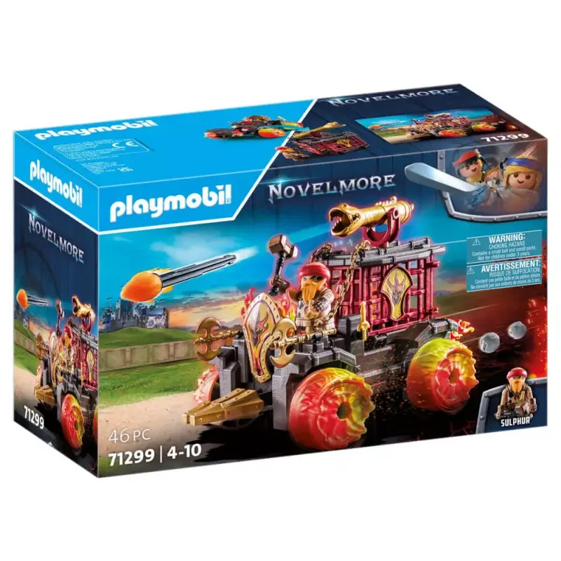 PLAYMOBIL 71299 Burnham Raiders - Feuerkampfwa