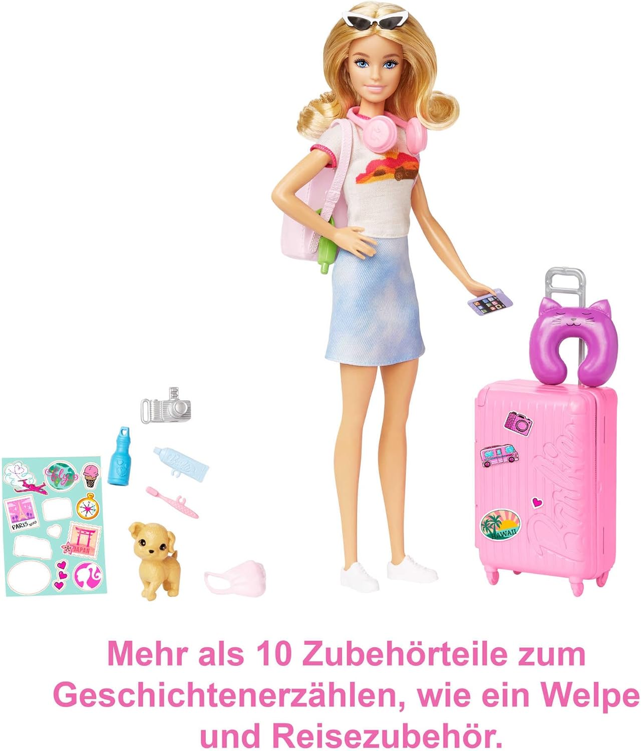 Barbie Refreshed Travel Barbie HJY18 Barbie, Refreshed, Travel, Barbie, HJY18