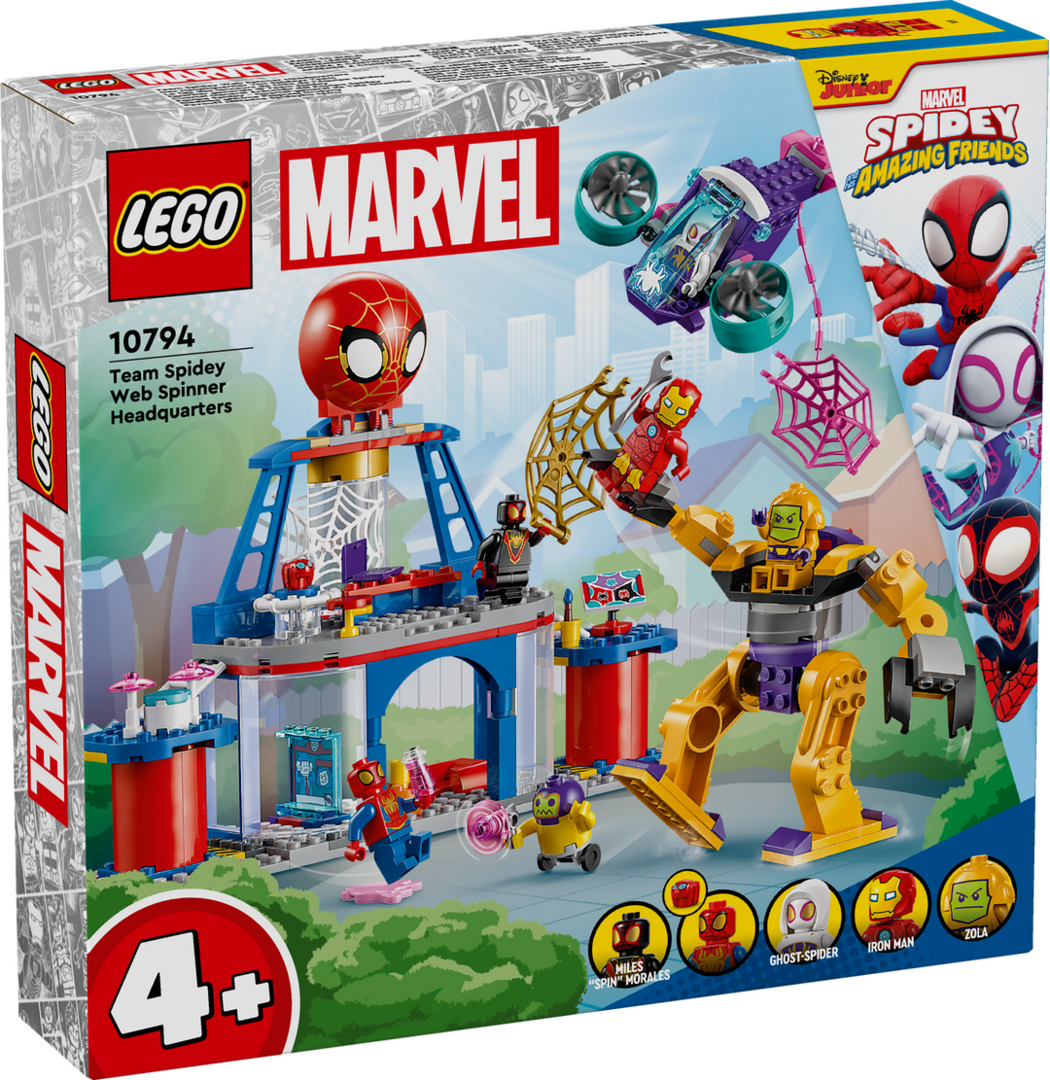 LEGO, 10794, Das, Hauptquartier, von, Spideys, Team, Person