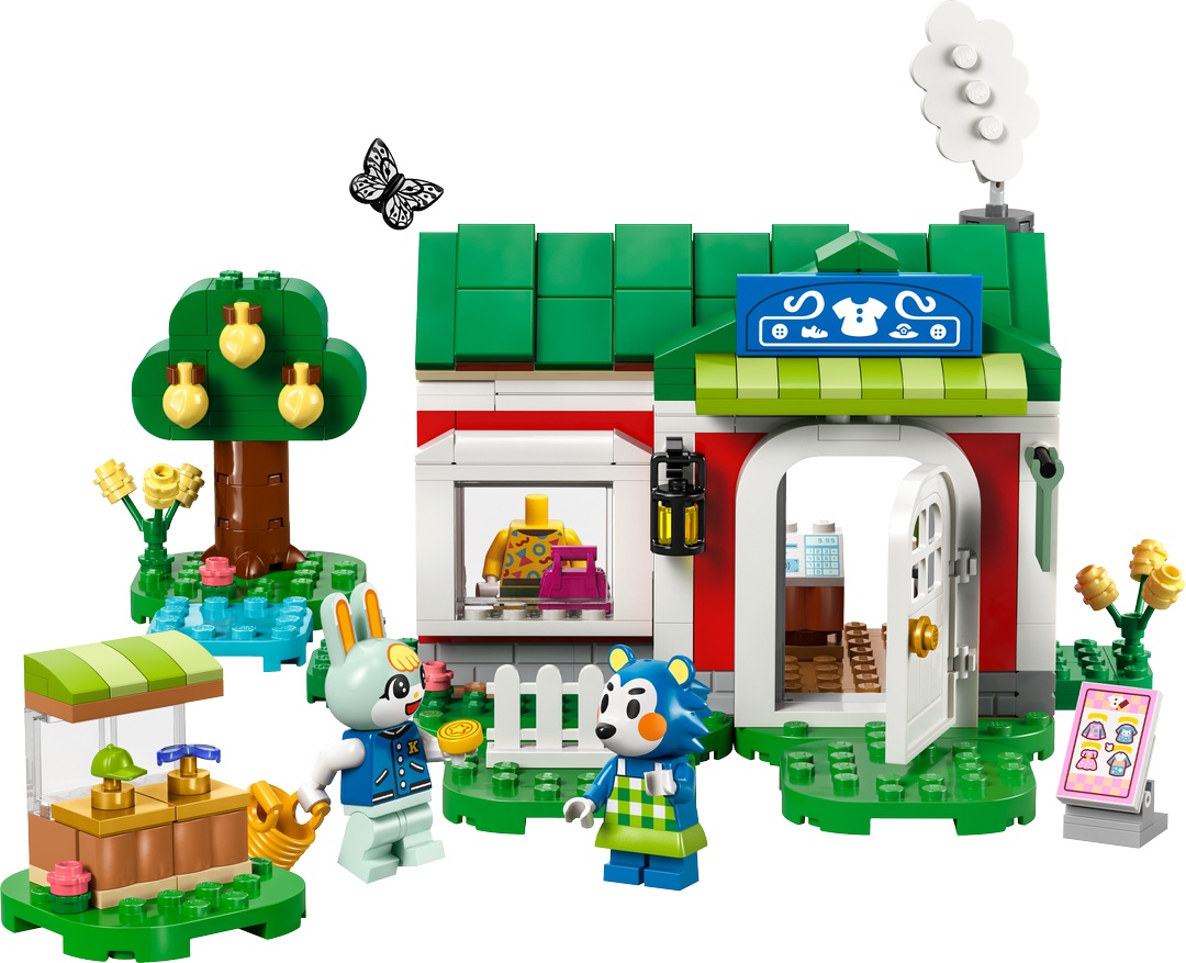 LEGO® Animal Crossing™ 77055 Die Schneiderei der Schneiderschwestern