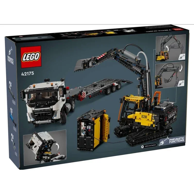 LEGO® Technic Volvo FMX LKW mit EC230 Electric Raupenbagger 42175