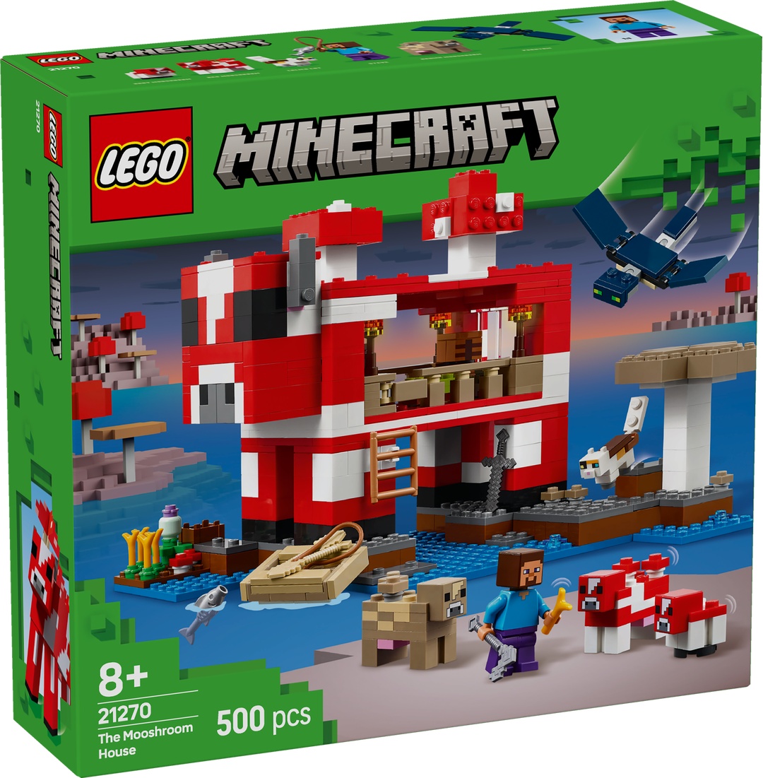 LEGO® Minecraft™  21270 Das Pilzkuh-Haus