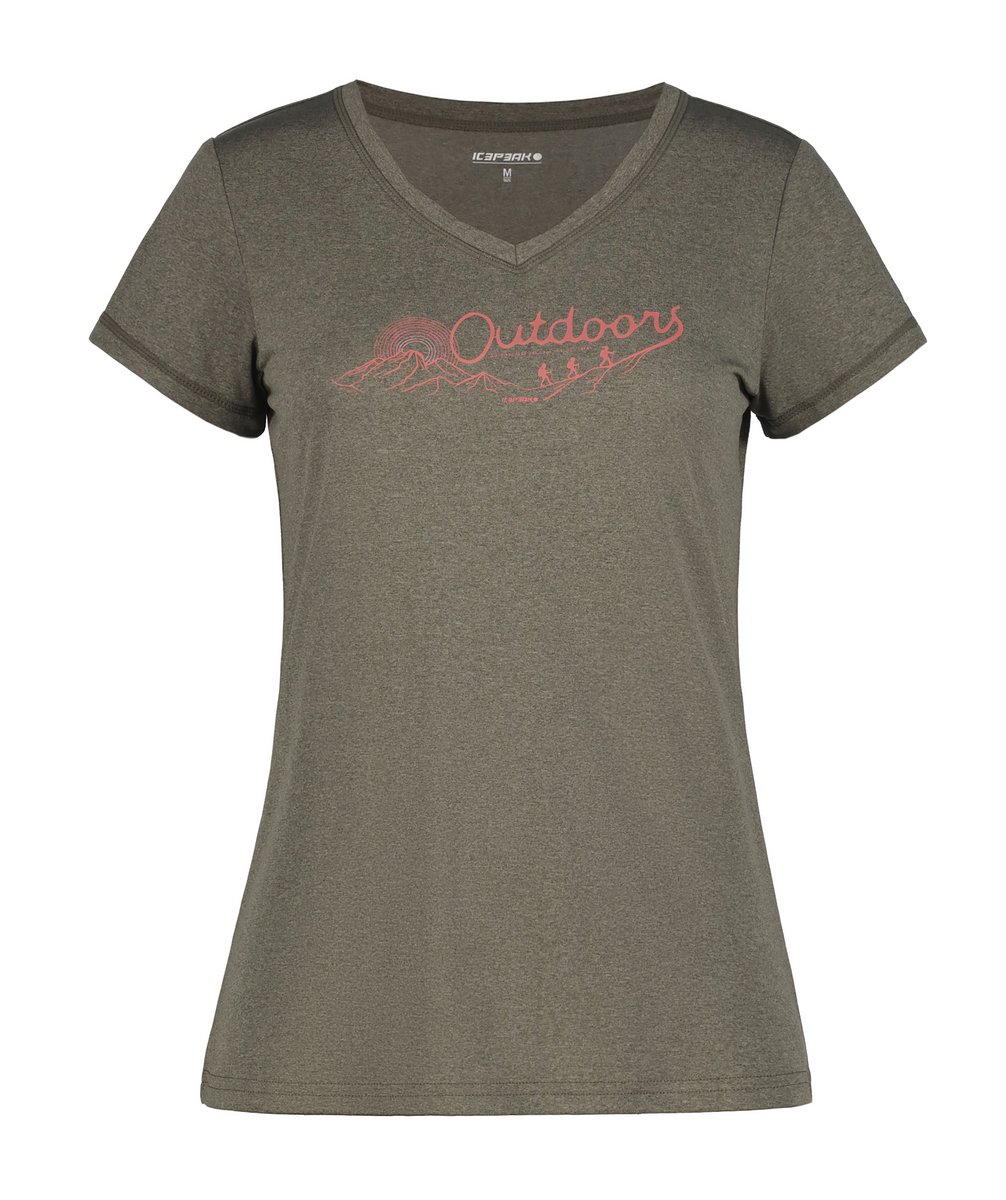 ICEPEAK 954756626I BURNHAM T-Shirt Damen Granite Gr. L