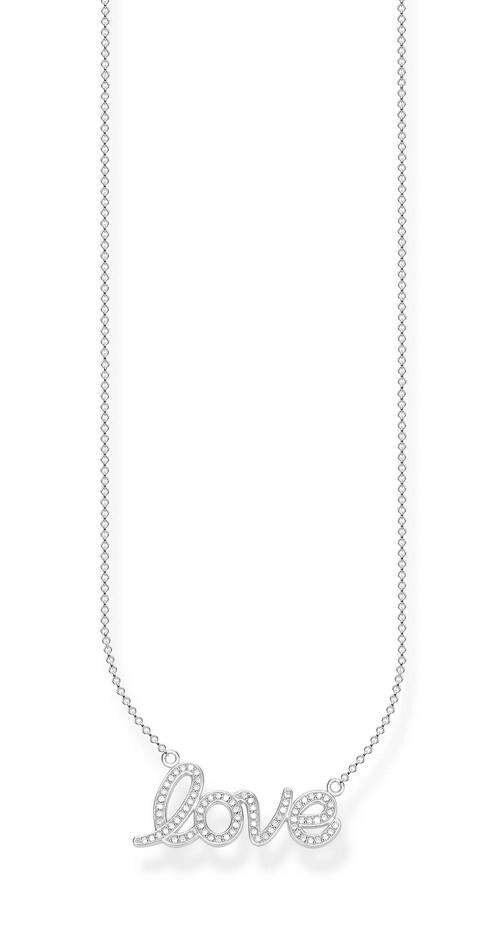 Thomas, Sabo, Kette, Länge, 45, Cm, Silber, Ke1848-051-14-L45V, Zubehor, Schmuck, Halskette, Diamant, Edelstein