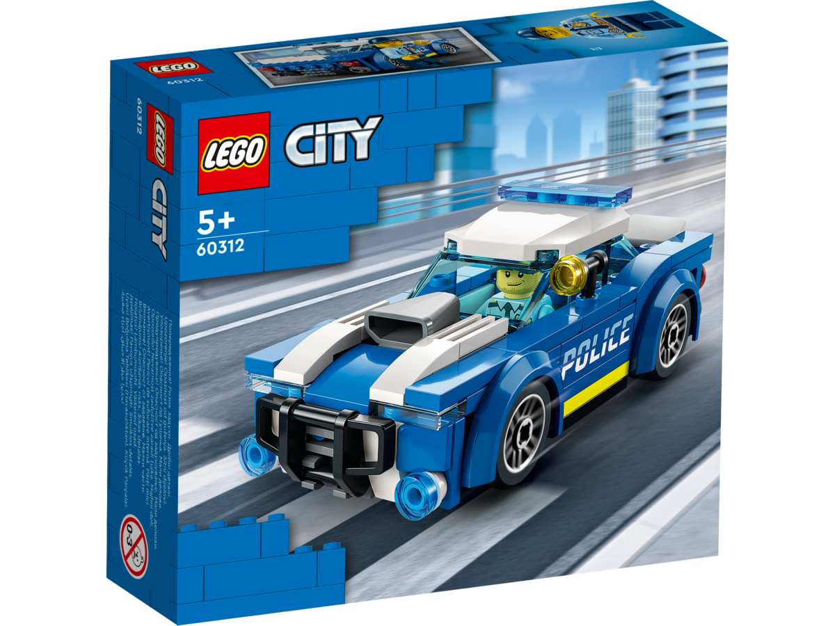 LEGO, City, Polizeiauto, 60312, Maschine, Rad, Auto, Coupé, Sportwagen LEGO City Polizeiauto 60312