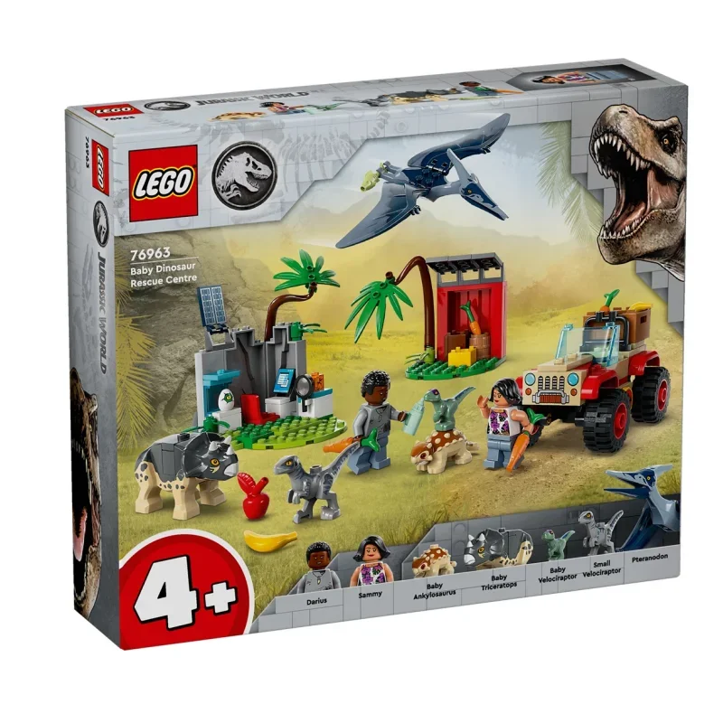 LEGO 76963 Jurassic World™ Rettungszentrum Für Baby-Dinos LEGO, 76963, Jurassic, World™, Rettungszentrum, Für, Baby-Dinos