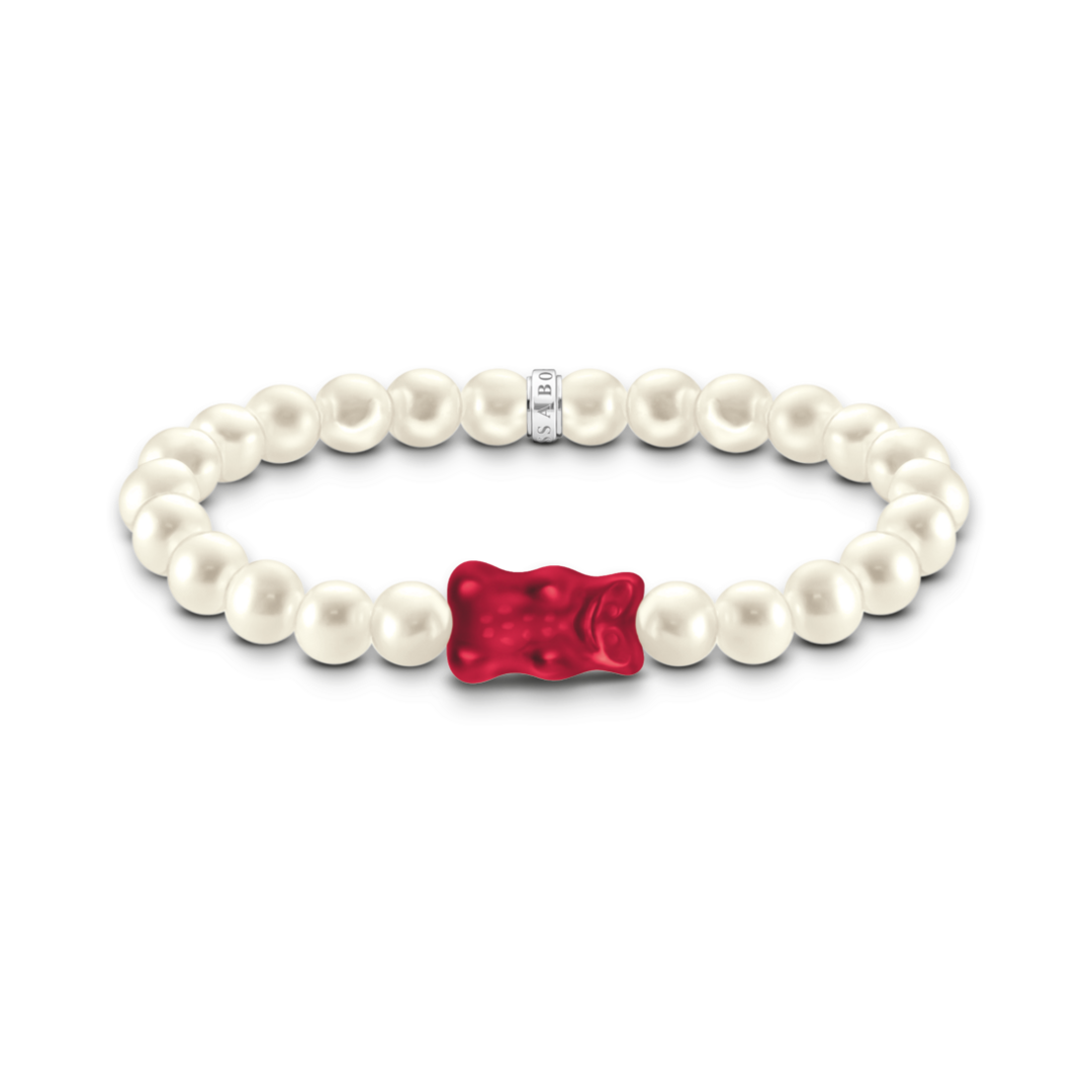 Thomas Sabo Armband Mit Haribo Perler Goldbär Silber Rot Länge 15 Cm Rot A2154-017-10-L15 Thomas, Sabo, Armband, Mit, Haribo, Perler, Goldbär, Silber, Rot, Länge, 15, Cm, Rot, A2154-017-10-L15, Zubehor, Schmuck, Armreif