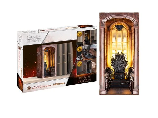 Revell 00531 Tiny Adventures - House of the Dragon "Iron Throne" Book Nook Modellbausatz Revell 00531 Tiny Adventures - House of the Dragon "Iron Throne" Book Nook Modellbausatz